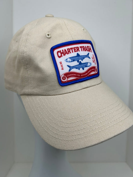 Richardson R55 "Dad Hat" with Sardine Can logo patch