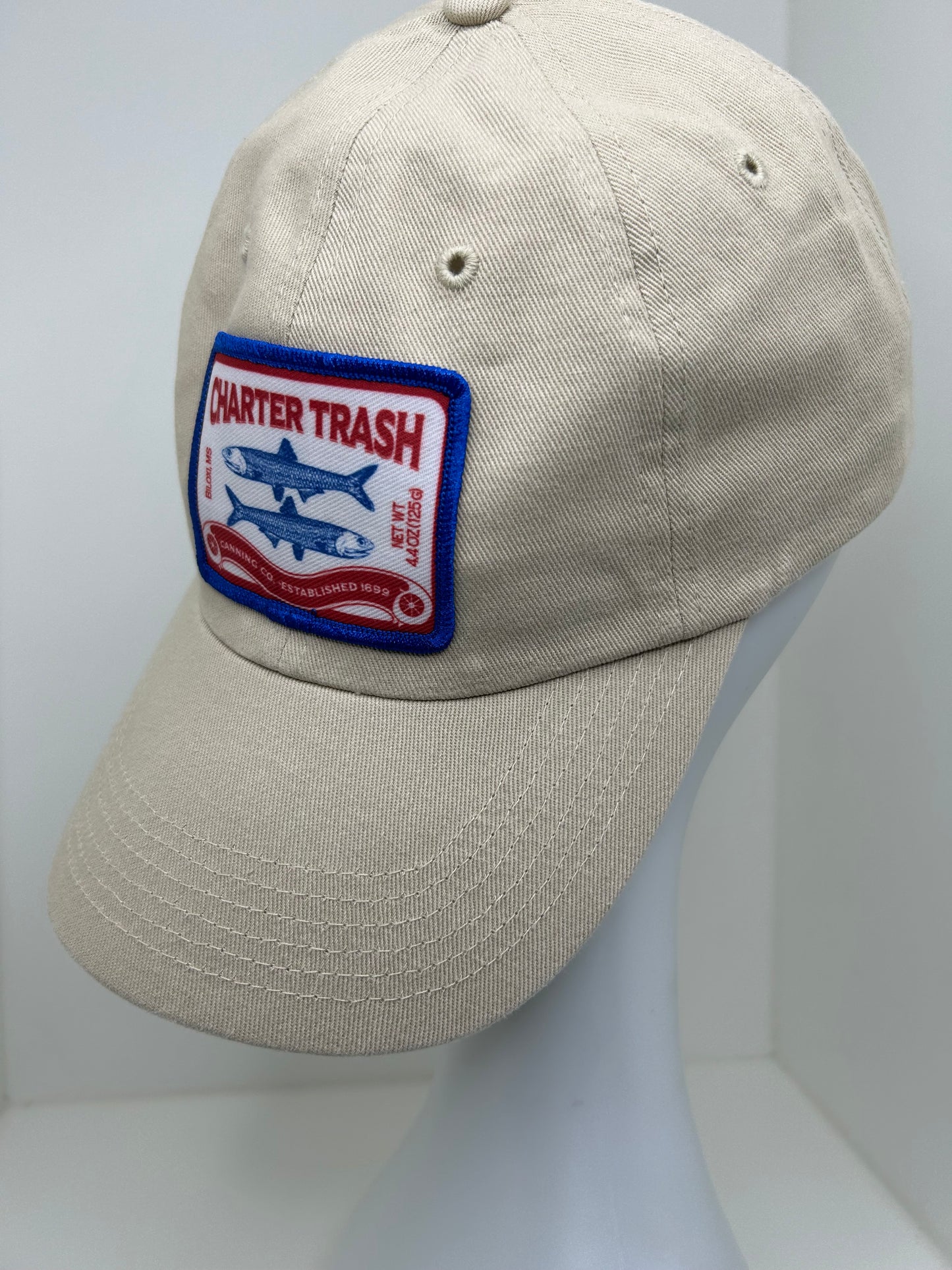 Richardson R55 "Dad Hat" with Sardine Can logo patch