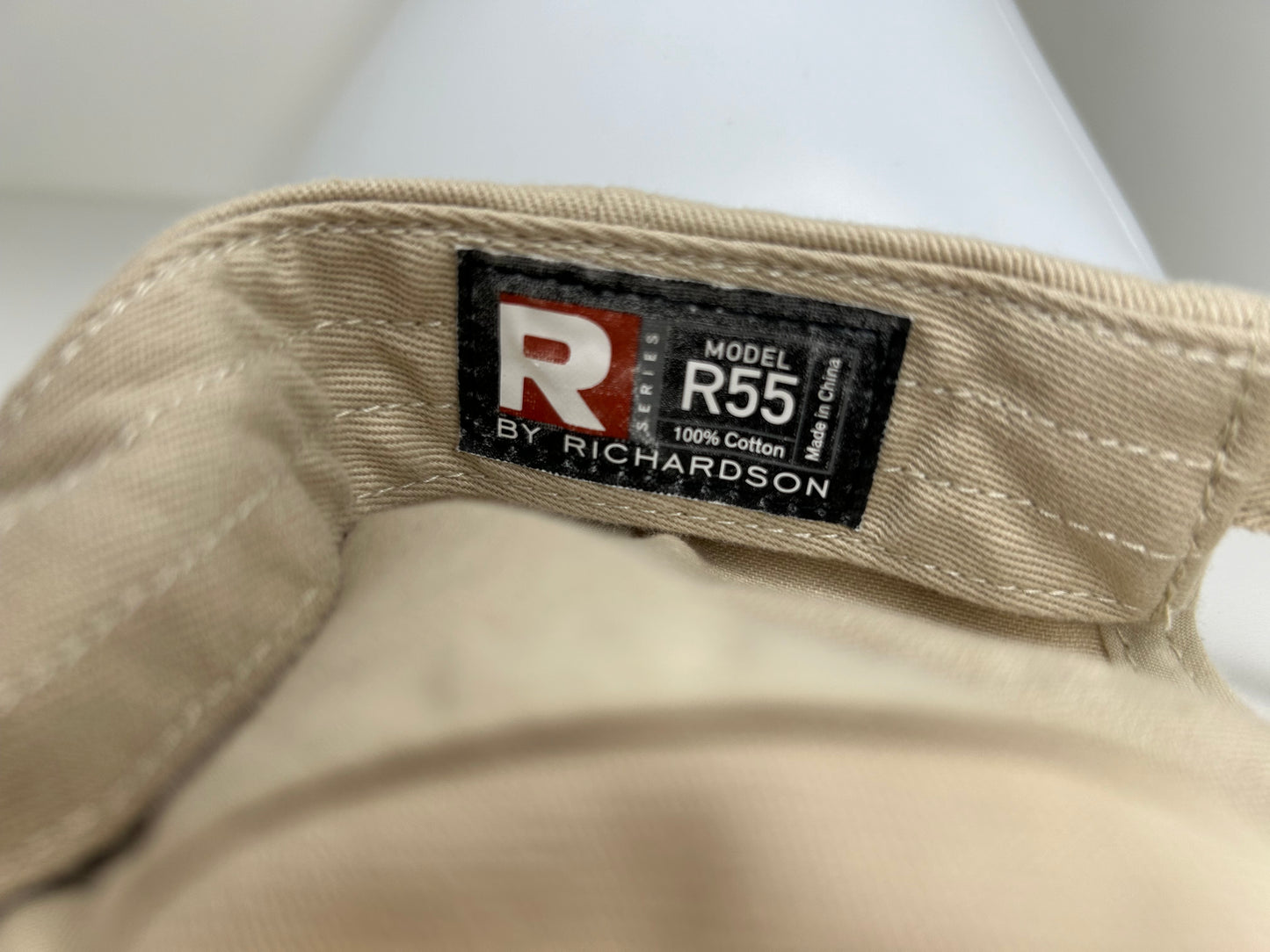 Richardson R55 "Dad Hat" with Sardine Can logo patch