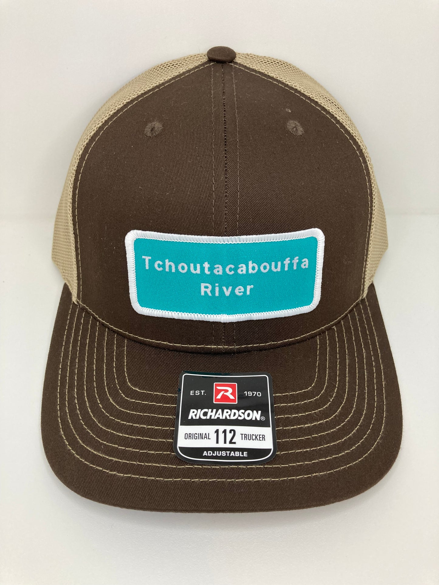 Brown and Khaki Tchoutacabouffa River Patch hat