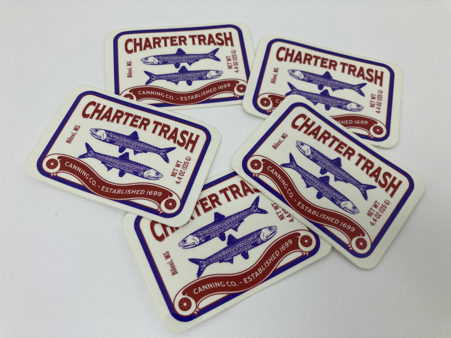 Copy of fishing stickers (5 pack)